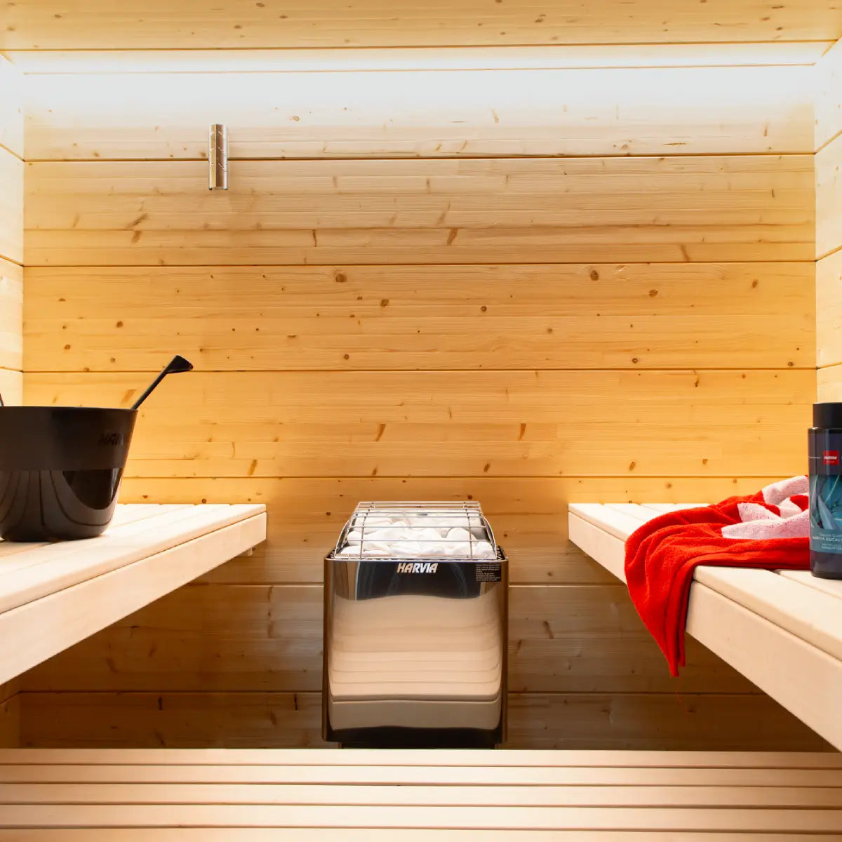 Harvia KIP60W Stainless Steel 6KW Sauna Heater - Finnish Sauna Builders